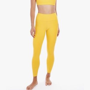 Sage High-Rise Yellow Leggings